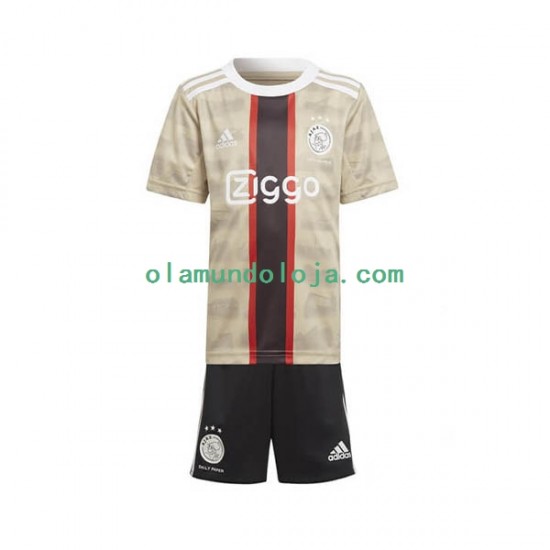 Camisola AFC Ajax Criança Equipamento Terceiro 2022-2023 Manga Curta
